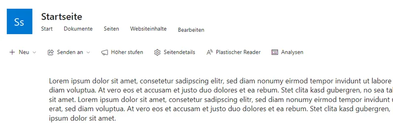 Quick Tipp: Das Site Logo einer Site entfernen