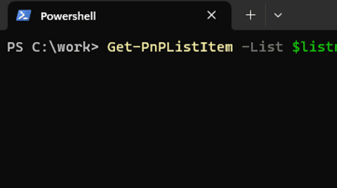 Quick Tip: Alle Elemente in einer Liste per Powershell löschen 