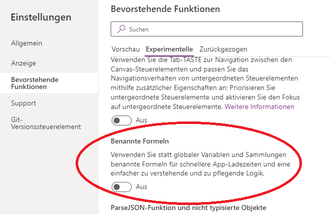 BevorstehendeFunktionen