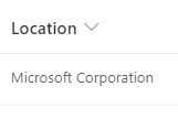 LocationMicrosoft